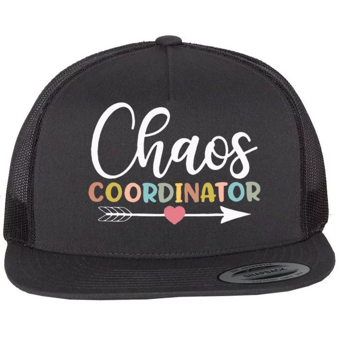 Chaos Coordinator Flat Bill Trucker Hat