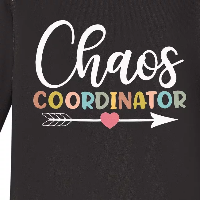 Chaos Coordinator Baby Long Sleeve Bodysuit