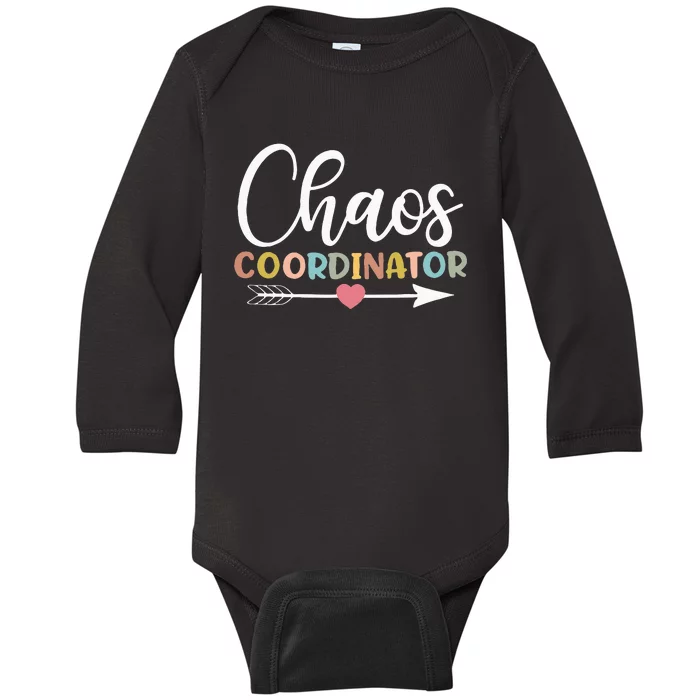 Chaos Coordinator Baby Long Sleeve Bodysuit