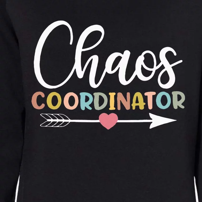 Chaos Coordinator Womens California Wash Sweatshirt