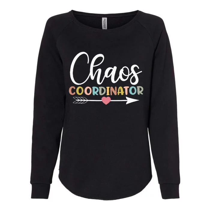 Chaos Coordinator Womens California Wash Sweatshirt