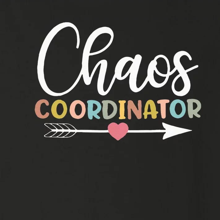 Chaos Coordinator Toddler Long Sleeve Shirt