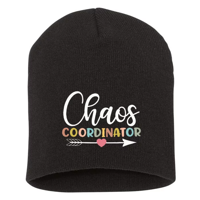 Chaos Coordinator Short Acrylic Beanie