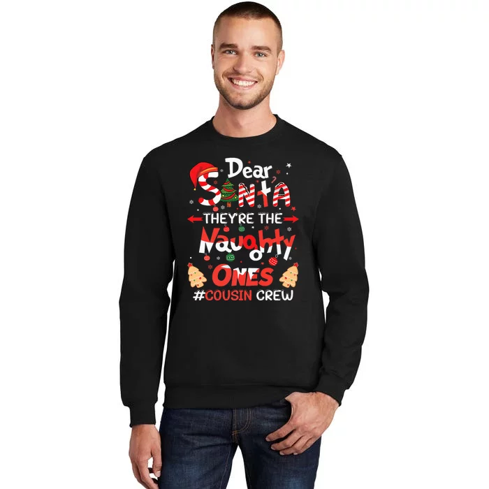 Christmas Cousin Crew Funny Family Matching Sweatshirt