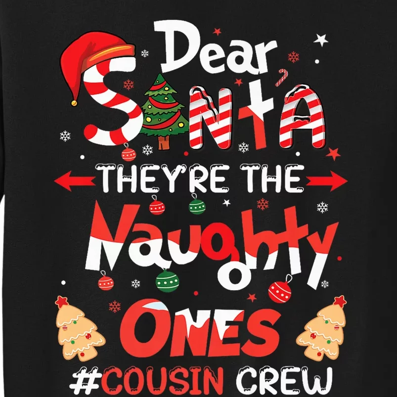 Christmas Cousin Crew Funny Family Matching Sweatshirt