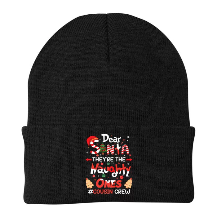 Christmas Cousin Crew Funny Family Matching Knit Cap Winter Beanie