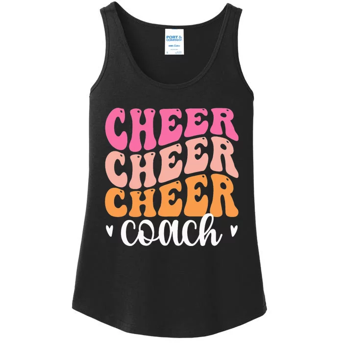 Cheer Coach Cheerleading Coach Cheerleader Coach Ladies Essential Tank