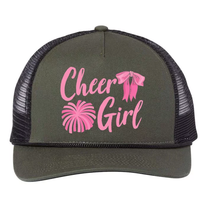 Cheer Cheerleader  Cheering Practice Cheerleading Retro Rope Trucker Hat Cap