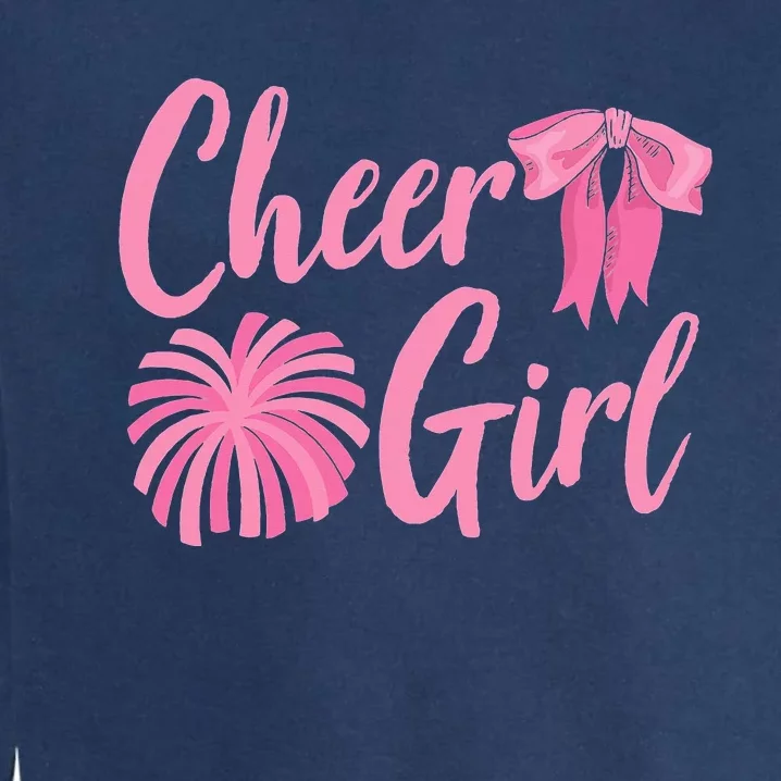 Cheer Cheerleader  Cheering Practice Cheerleading Garment-Dyed Sweatshirt