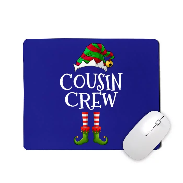 Christmas Cousin Crew With Elf Costume For Family Xmas Gift Mousepad