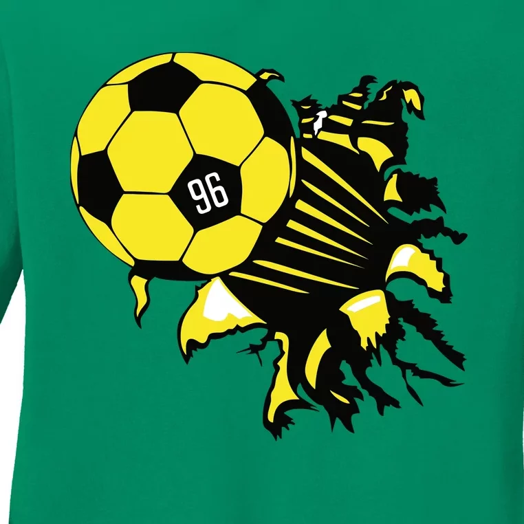 Cool Columbus Crew Sc 96 Soccer Ladies Long Sleeve Shirt