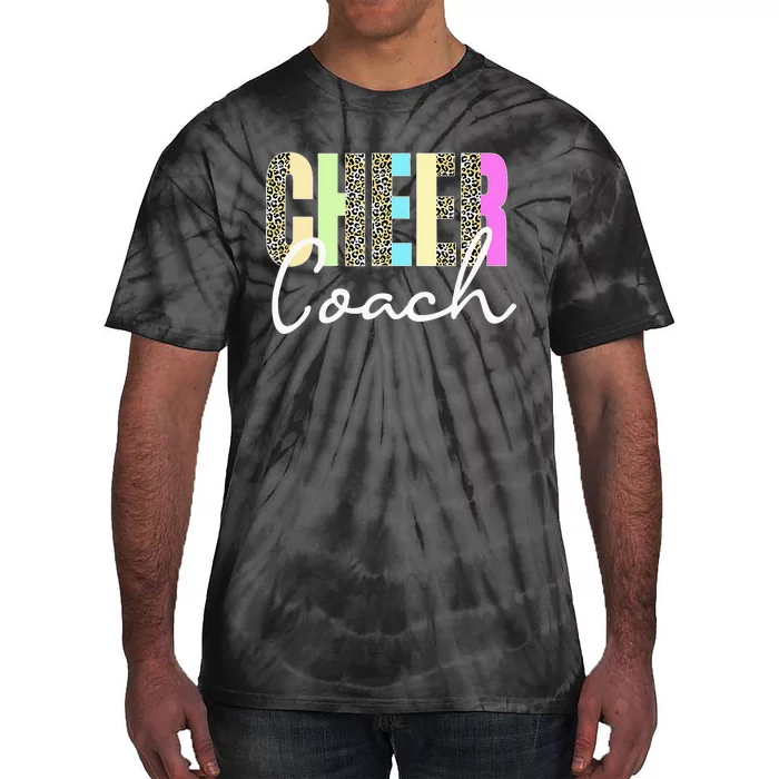 Cheer Coach Cheerleader Coach Cheerleading Coach Tie-Dye T-Shirt