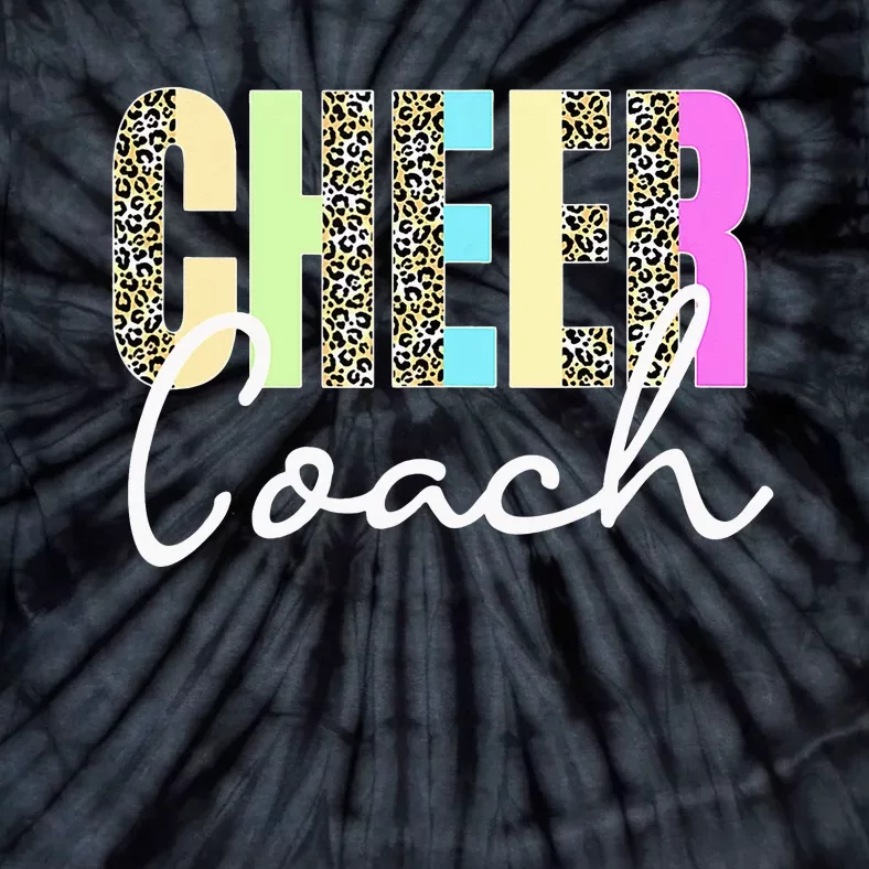 Cheer Coach Cheerleader Coach Cheerleading Coach Tie-Dye T-Shirt