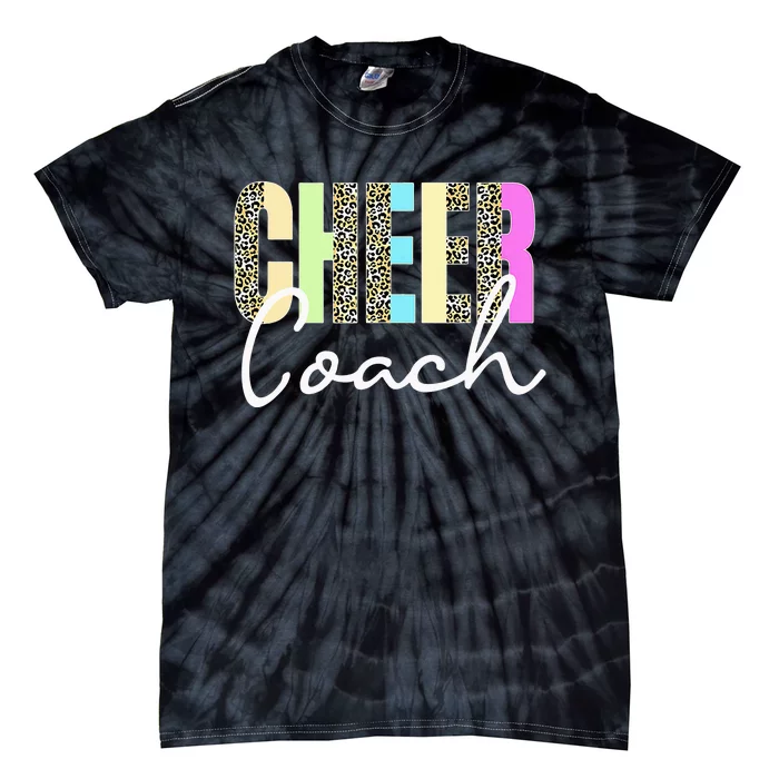 Cheer Coach Cheerleader Coach Cheerleading Coach Tie-Dye T-Shirt