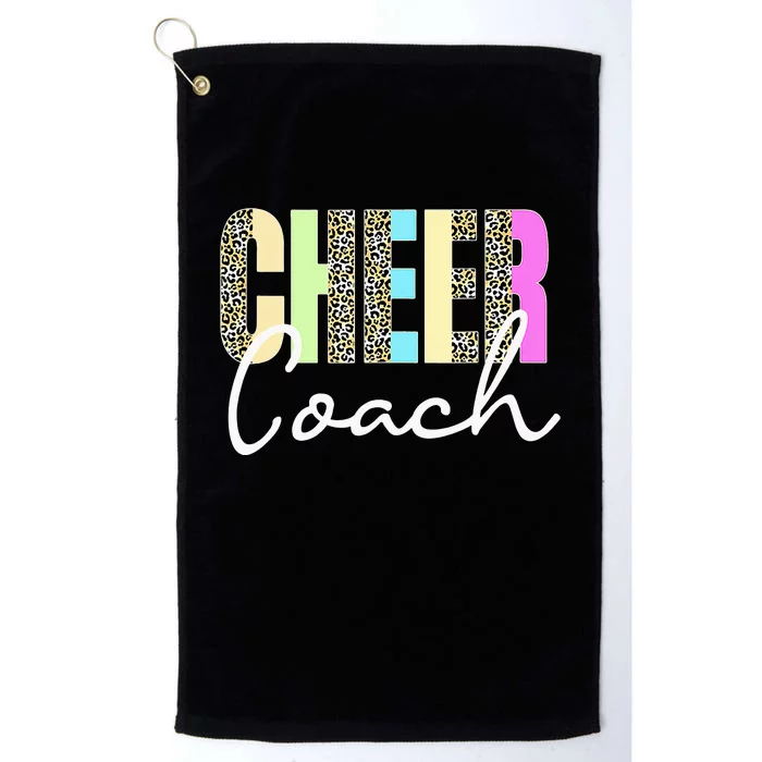 Cheer Coach Cheerleader Coach Cheerleading Coach Platinum Collection Golf Towel