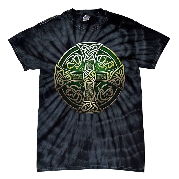 Celtic Cross Tie-Dye T-Shirt