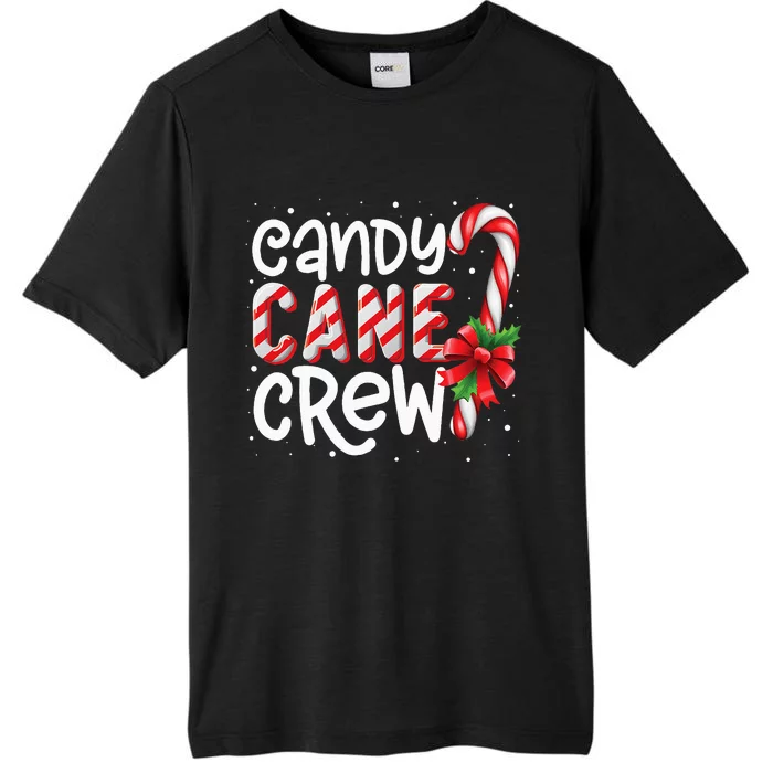 Candy Cane Crew Funny Christmas Candy Lover Xmas ChromaSoft Performance T-Shirt