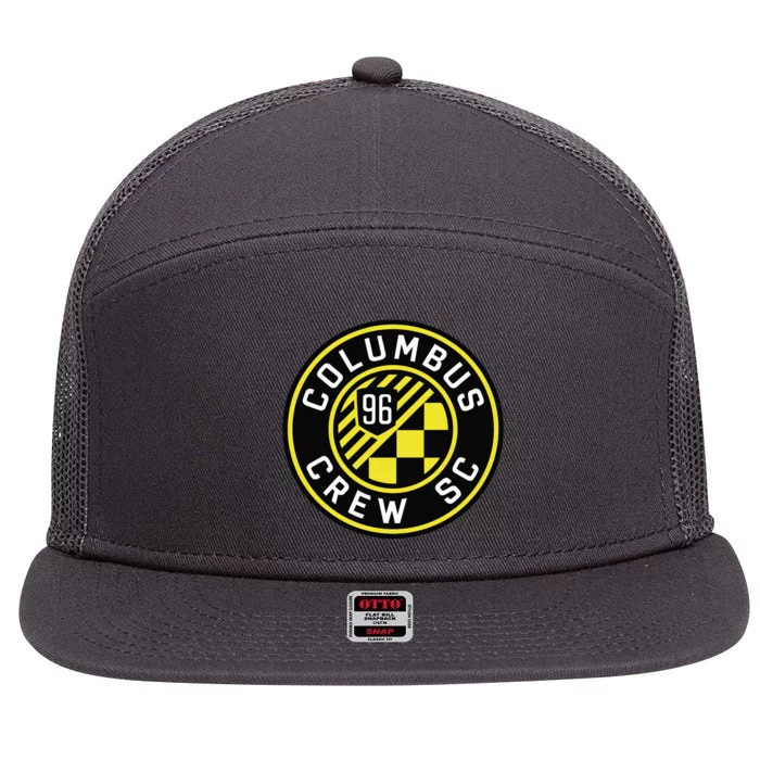 Cool Columbus Crew Sc 96 Soccer 7 Panel Mesh Trucker Snapback Hat