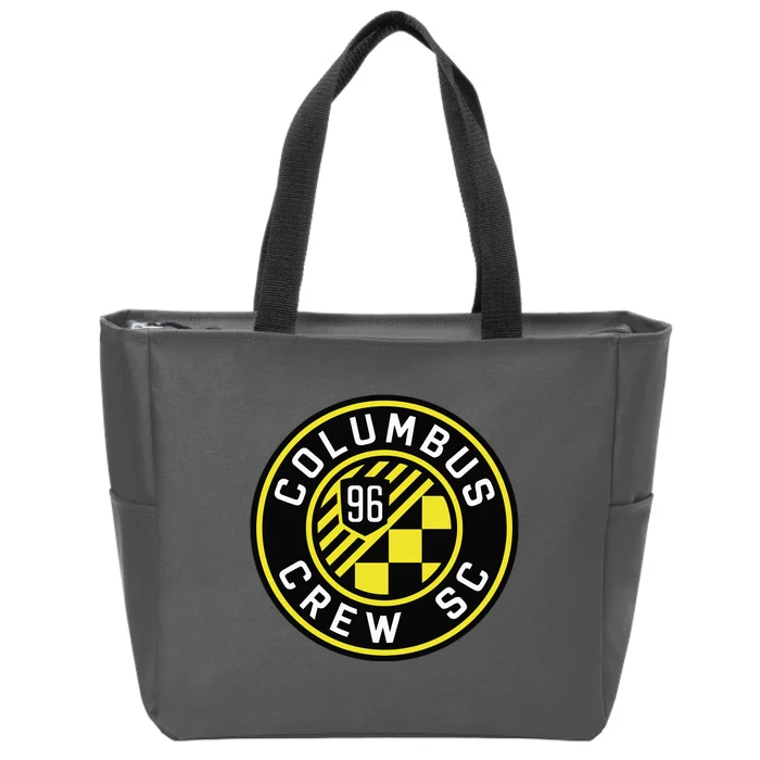 Cool Columbus Crew Sc 96 Soccer Zip Tote Bag