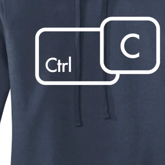 Ctrl C Copy Paste Family Matching Gift Women's Pullover Hoodie