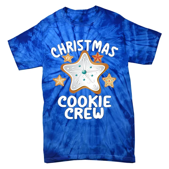 Christmas Cookie Crew Baking Team Xmas Star Cookies Bakers Gift Tie-Dye T-Shirt