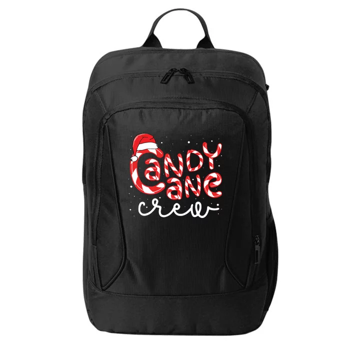 Candy Cane Crew Christmas Squad Xmas Family Matching Santa City Backpack