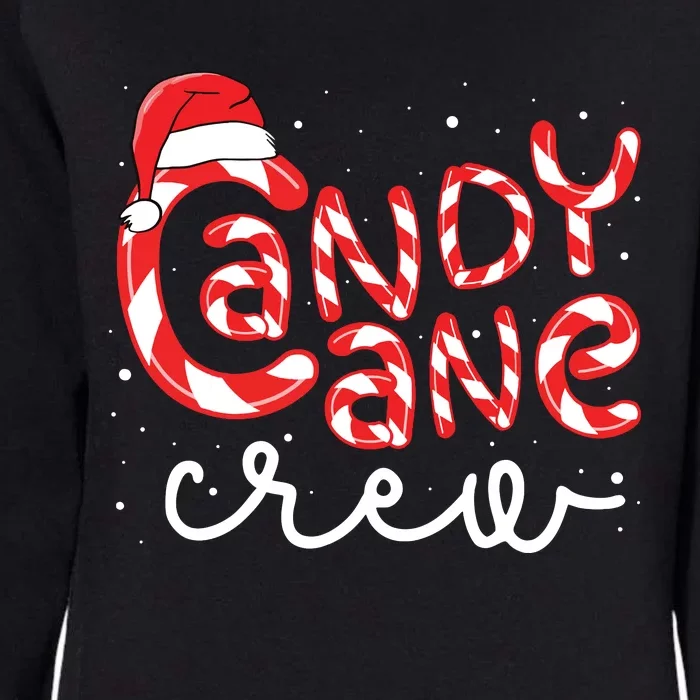 Candy Cane Crew Christmas Squad Xmas Family Matching Santa Womens California Wash Sweatshirt