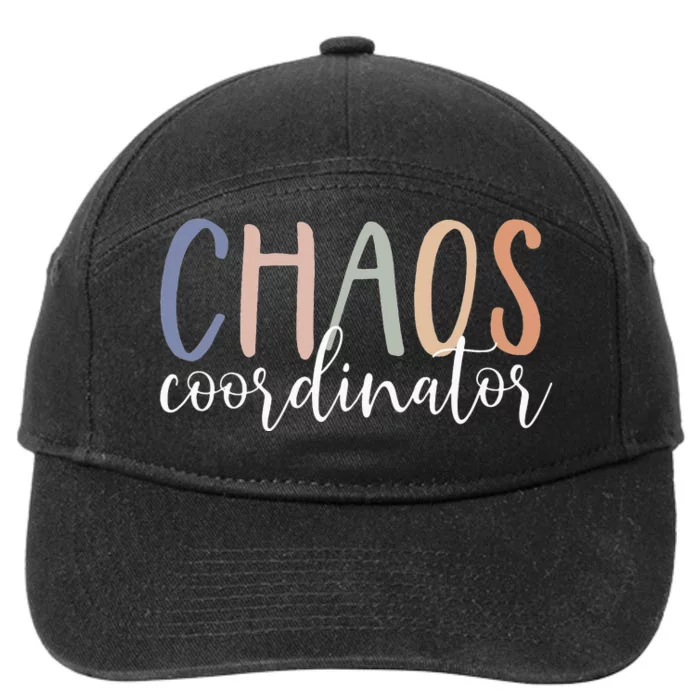 Chaos Coordinator 7-Panel Snapback Hat