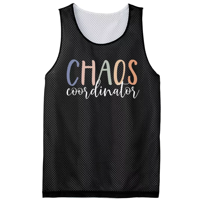 Chaos Coordinator Mesh Reversible Basketball Jersey Tank