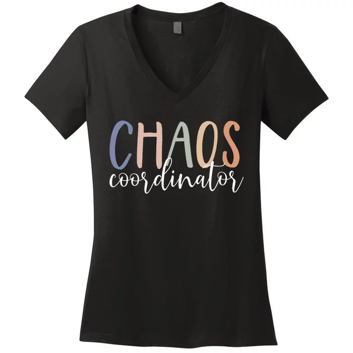 Chaos Coordinator Women's V-Neck T-Shirt