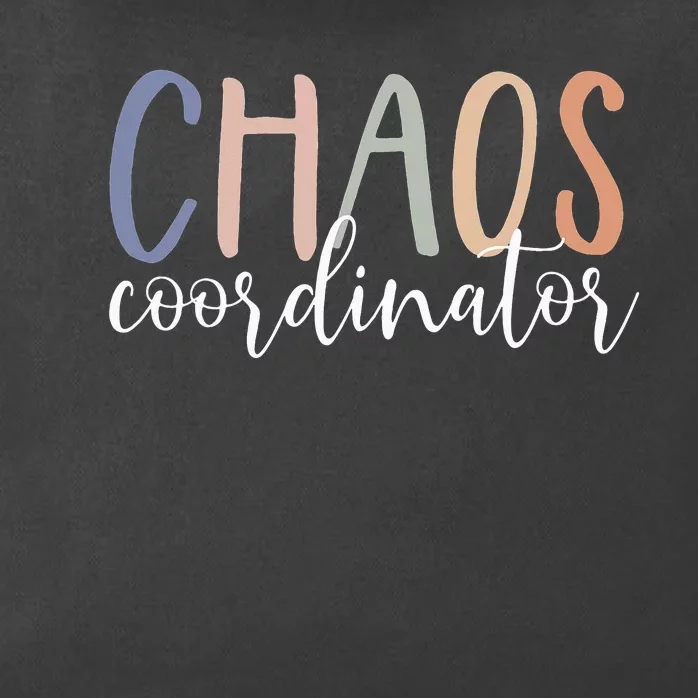 Chaos Coordinator Zip Tote Bag