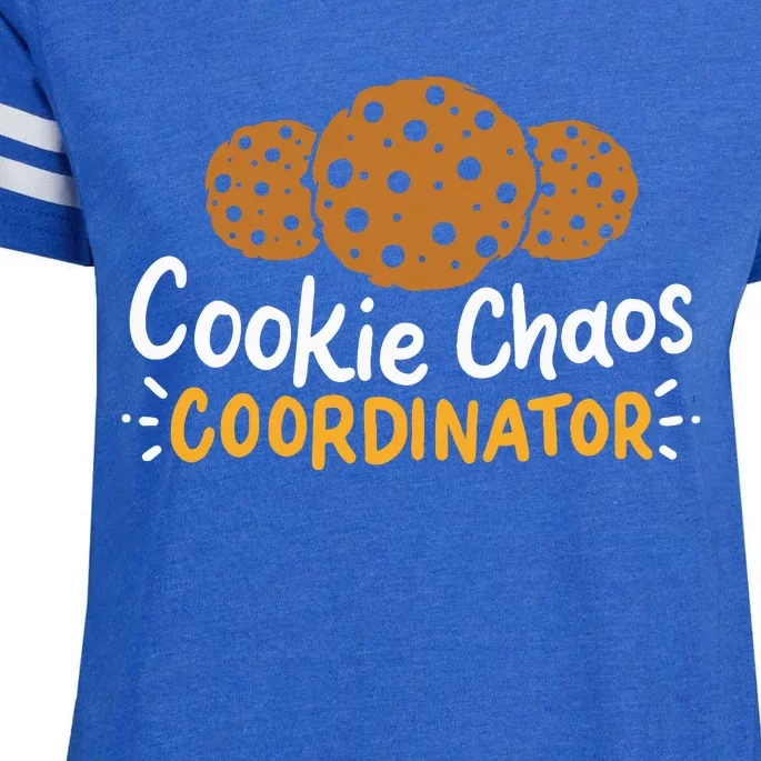 Cookie Chaos Coordinator Cookies Enza Ladies Jersey Football T-Shirt