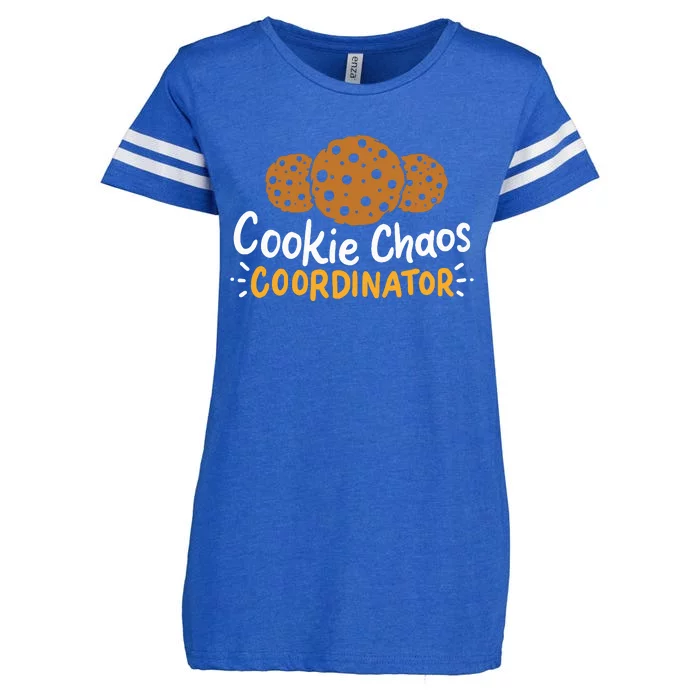 Cookie Chaos Coordinator Cookies Enza Ladies Jersey Football T-Shirt