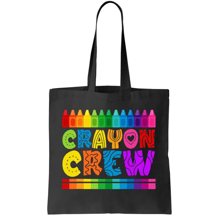 C.R.A.Y.O.N Crew Coloring Tote Bag