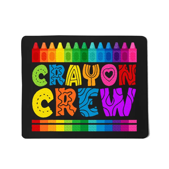 C.R.A.Y.O.N Crew Coloring Mousepad