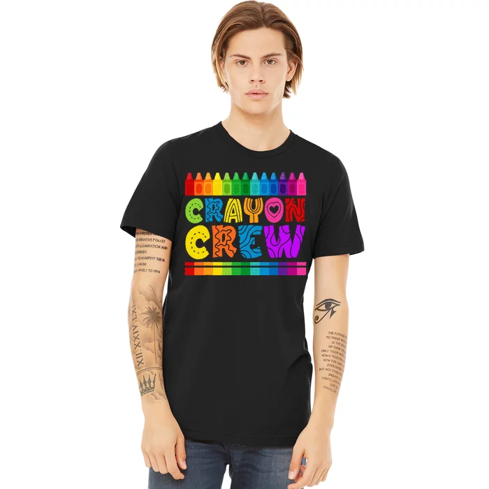 C.R.A.Y.O.N Crew Coloring Premium T-Shirt