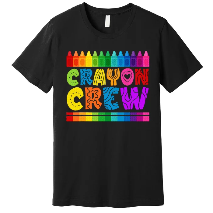 C.R.A.Y.O.N Crew Coloring Premium T-Shirt