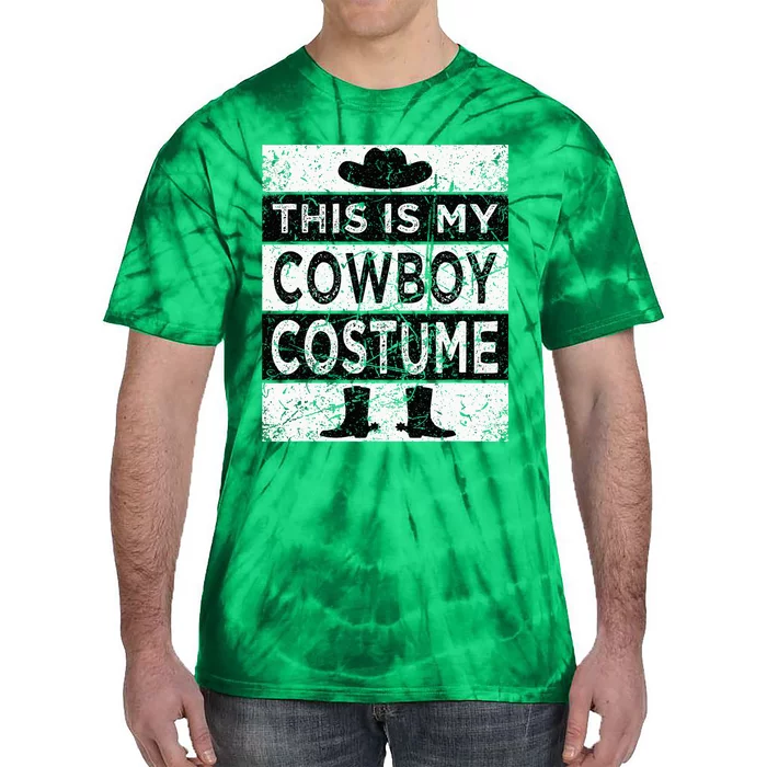 Cowboy Costume Country Western Costume Tie-Dye T-Shirt