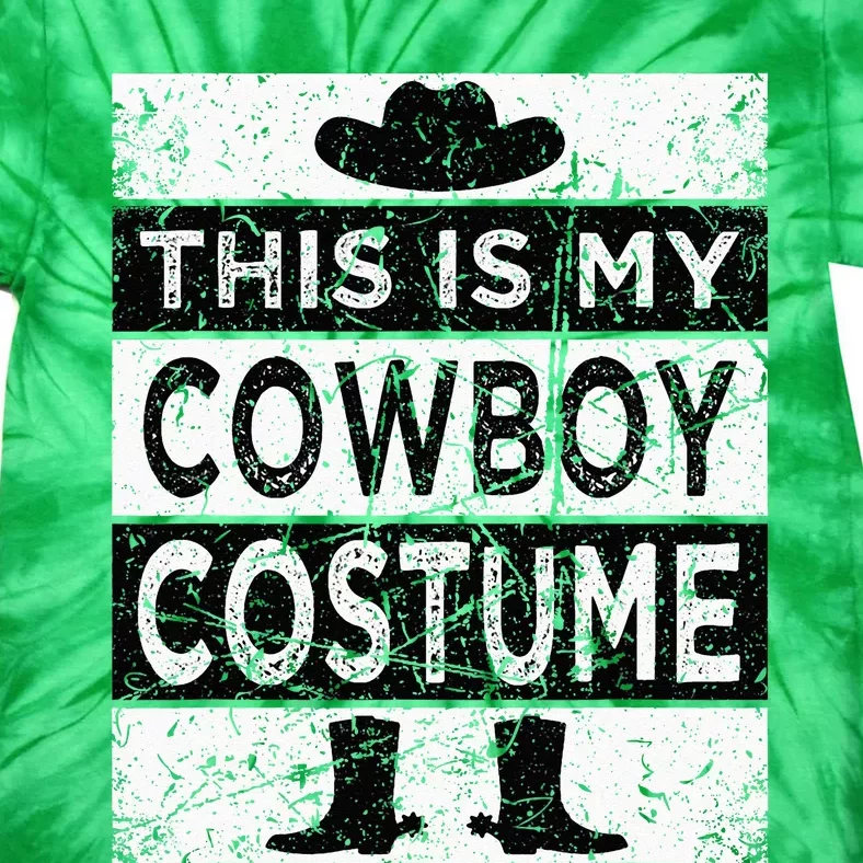 Cowboy Costume Country Western Costume Tie-Dye T-Shirt