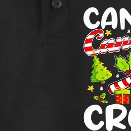 Candy Cane Crew Christmas Candy Cane Party Boys Girls Dry Zone Grid Performance Polo