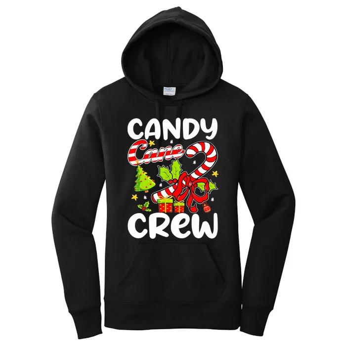 Candy Cane Crew Christmas Candy Cane Party Boys Girls Women's Pullover Hoodie