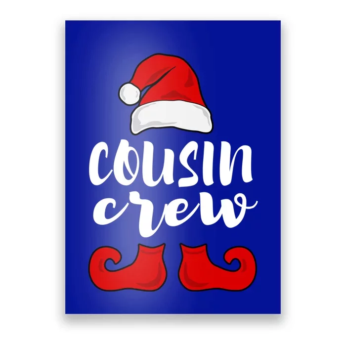 Christmas Cousin Crew Family Matching Pajamas Xmas Meaningful Gift Poster