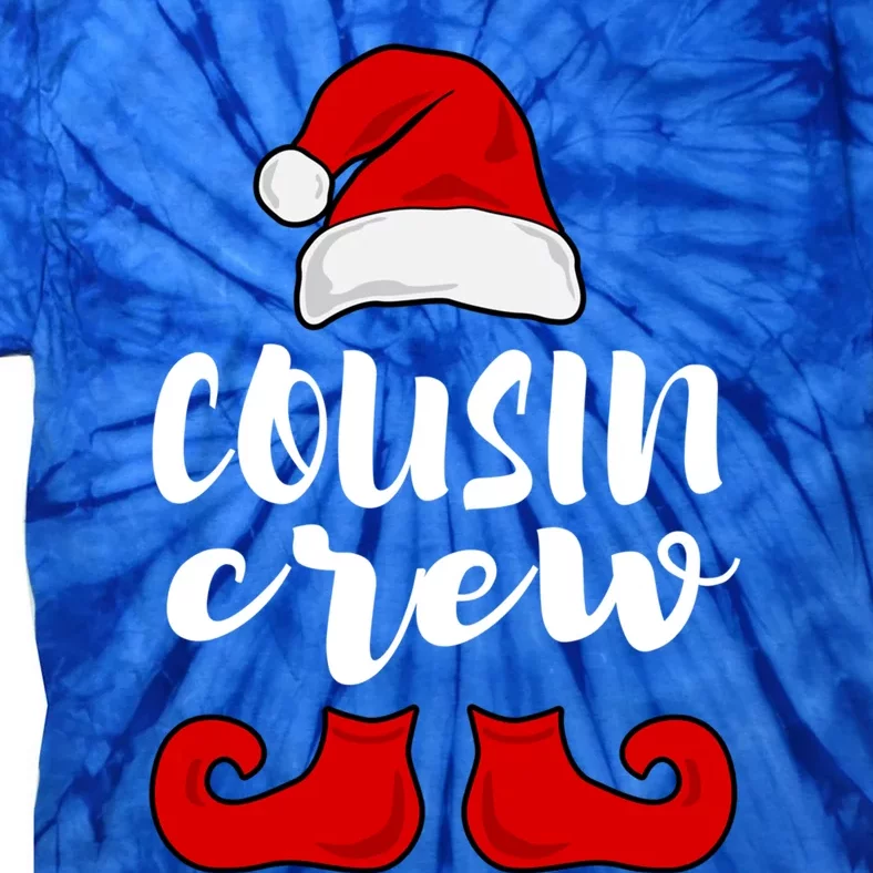 Christmas Cousin Crew Family Matching Pajamas Xmas Meaningful Gift Tie-Dye T-Shirt