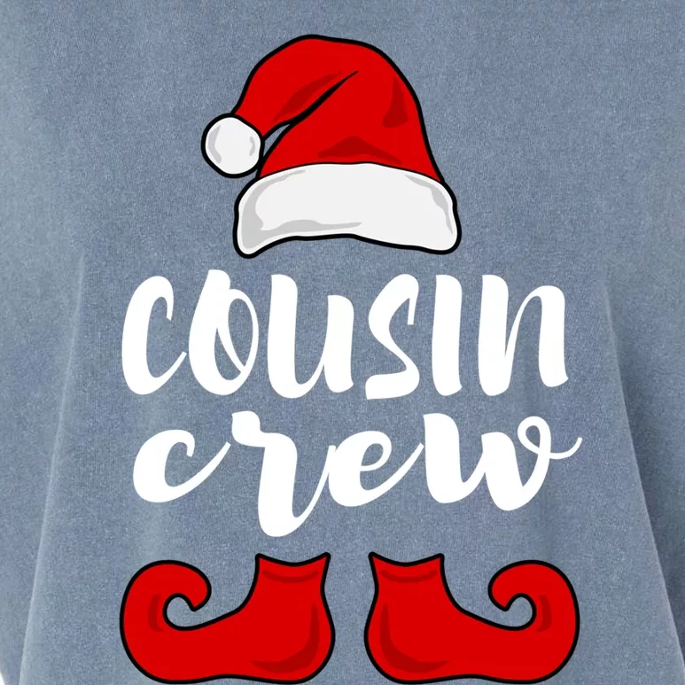 Christmas Cousin Crew Family Matching Pajamas Xmas Meaningful Gift Garment-Dyed Women's Muscle Tee