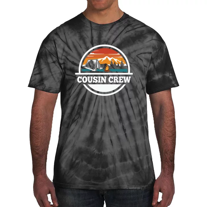 Cousin Crew Camping Outdoor Summer Gift Tie-Dye T-Shirt