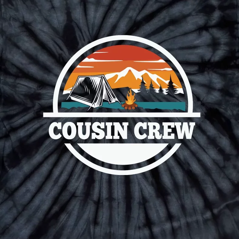 Cousin Crew Camping Outdoor Summer Gift Tie-Dye T-Shirt