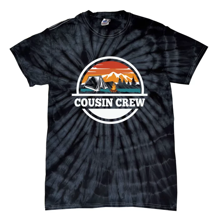 Cousin Crew Camping Outdoor Summer Gift Tie-Dye T-Shirt