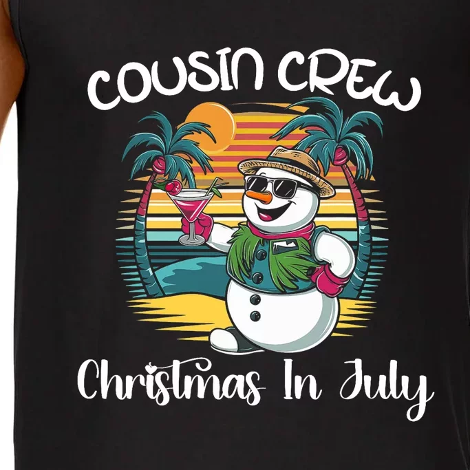 Cousin Crew Christmas In July & 4th Of July Family Matching Comfort Colors® Tank Top