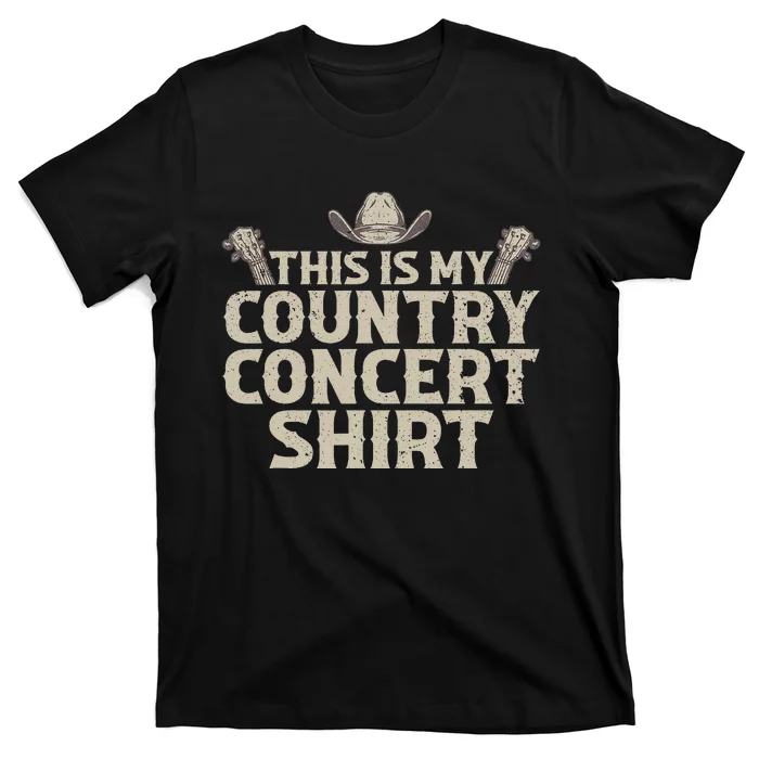 Cool Country Concert For Wo Country Music Lover T-Shirt