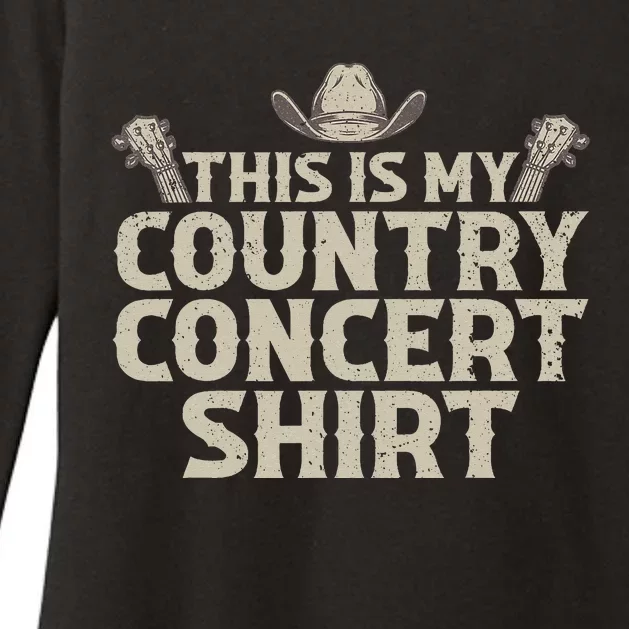 Cool Country Concert For Wo Country Music Lover Womens CVC Long Sleeve Shirt